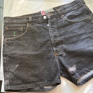 Chambers Dark Gray Denim Shorts